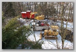 Preparing to move Caboose